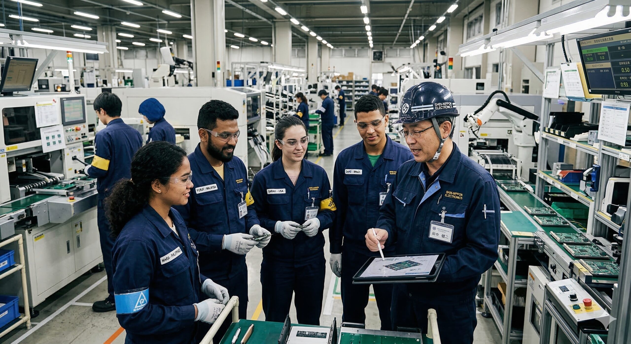 国際的な職場環境を支援する